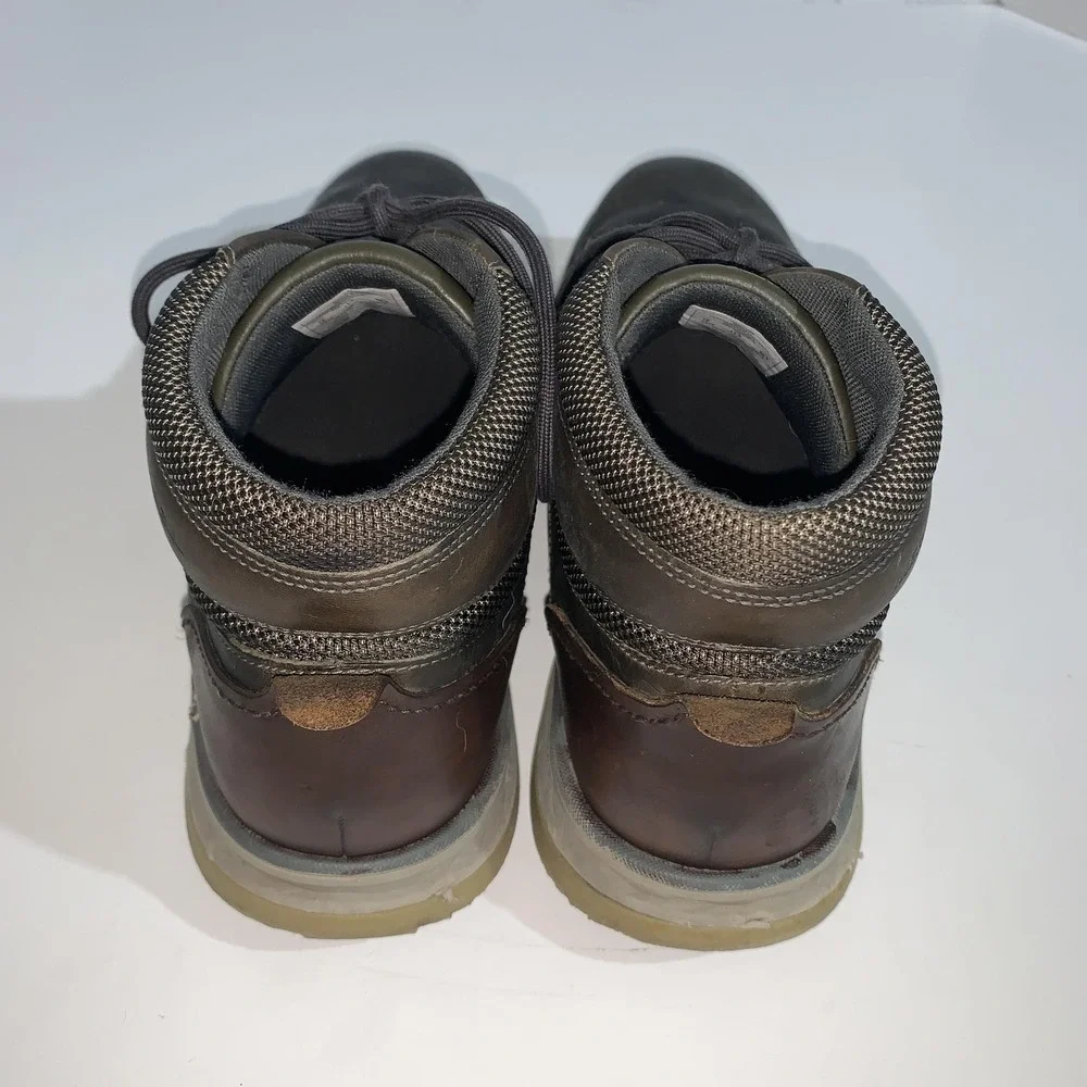 Merrell Boulder Boots Mens Size 12 Brown Leather Chukka Ankle Casual Outdoor